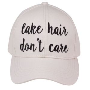 Lake Hair Don't Care baseball cap